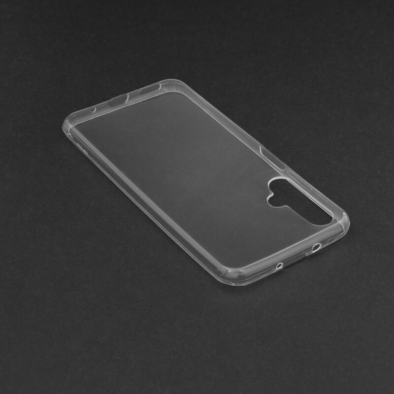 Husa Huawei Nova 5T Techsuit Clear Silicone, transparenta