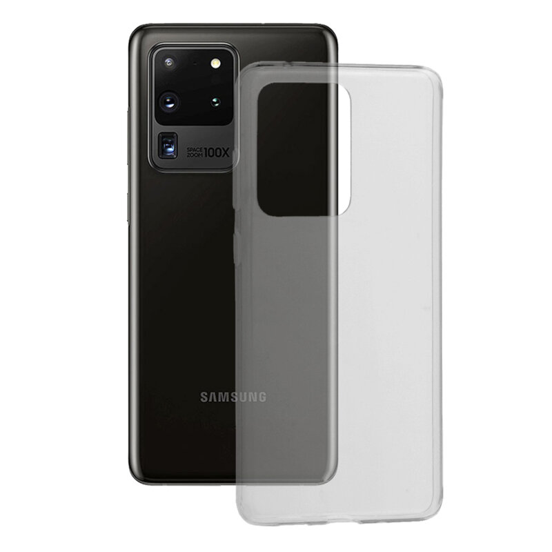 Husa Samsung Galaxy S20 Ultra 5G Techsuit Clear Silicone, transparenta