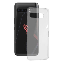 Husa Asus ROG Phone 3 ZS661KS Techsuit Clear Silicone, transparenta