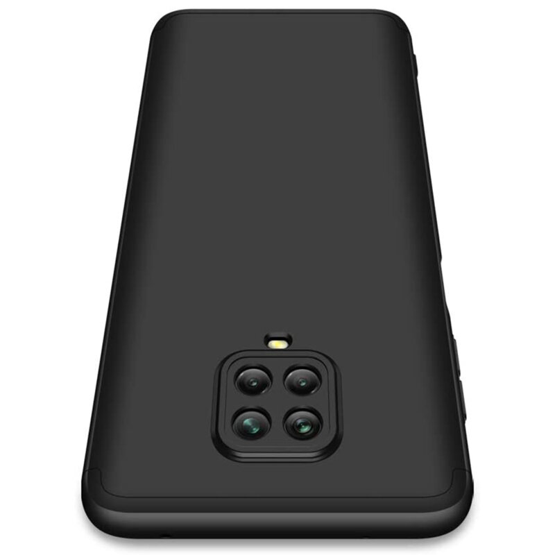 [Pachet 360°] Husa + Folie Xiaomi Redmi Note 9 Pro Max GKK Original - Negru