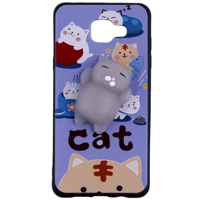 Husa Anti-Stres Samsung Galaxy A5 2016 A510 3D Bubble - Cats