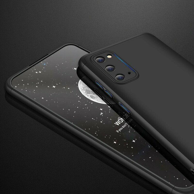 [Pachet 360°] Husa + Folie Samsung Galaxy S20 5G GKK Original - Negru