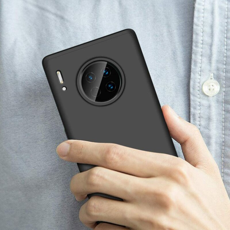 [Pachet 360°] Husa + Folie Huawei Mate 30 Pro 5G GKK Original - Negru