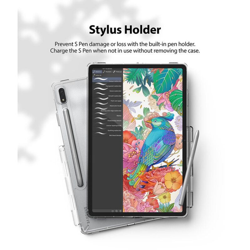 Husa Samsung Galaxy Tab S8 Ringke Fusion, fumuriu