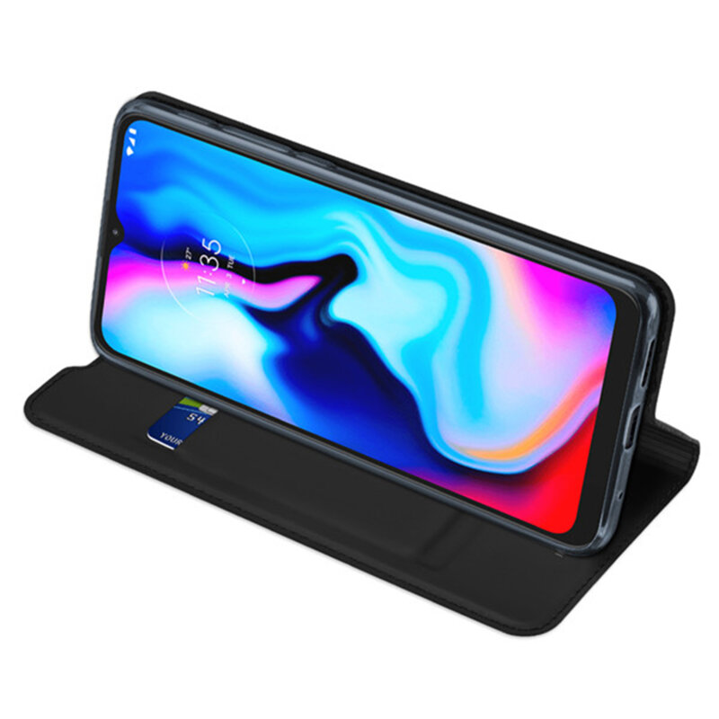 Husa Motorola Moto E7 Plus Dux Ducis Skin Pro, negru