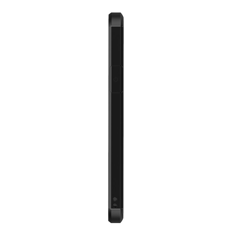 Husa iPhone 12 Pro Techsuit CarbonFuse transparenta, negru