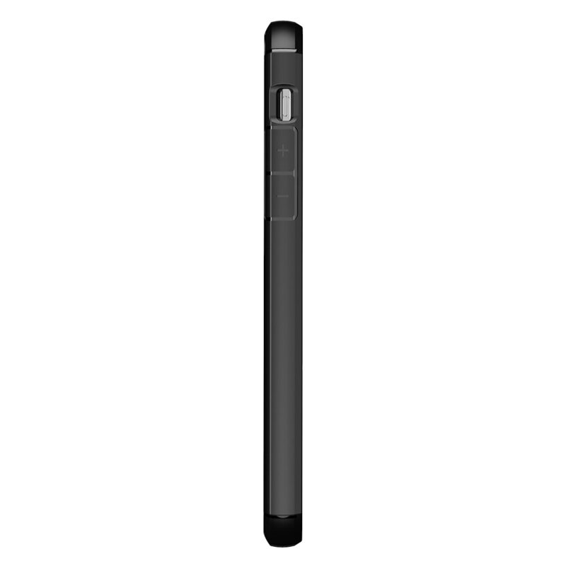 Husa iPhone XS Techsuit CarbonFuse transparenta, negru