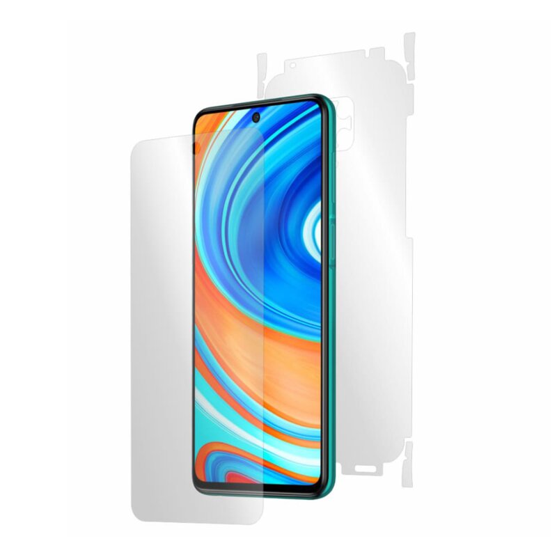 Folie 360° Xiaomi Redmi Note 9 Pro Alien Surface ecran, spate, laterale, camera - Clear