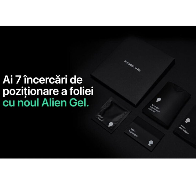 Folie 360° Xiaomi Redmi Note 9 Pro Alien Surface ecran, spate, laterale, camera - Clear