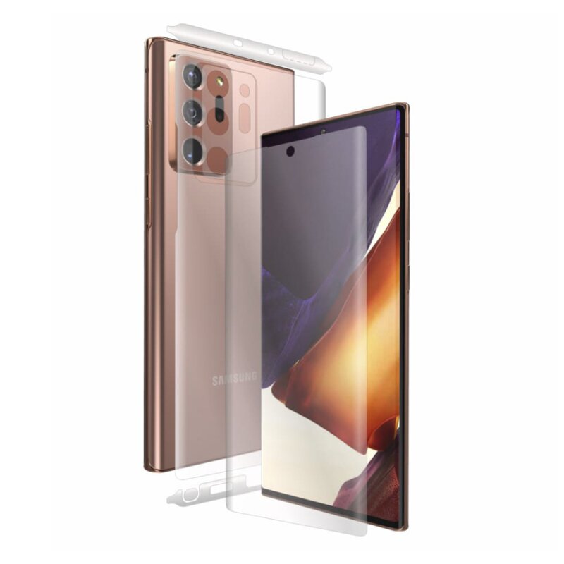 Folie 360° Samsung Galaxy Note 20 Ultra 5G Alien Surface ecran, spate, laterale, camera - Clear