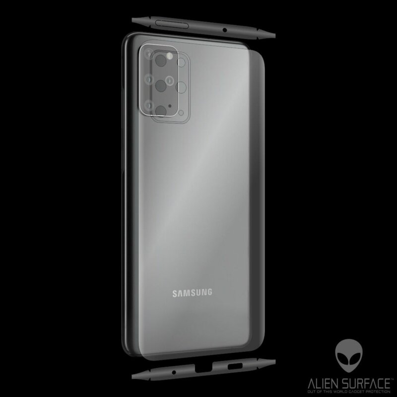 Folie 360° Samsung Galaxy S20 Plus 5G Alien Surface ecran, spate, laterale, camera - Clear