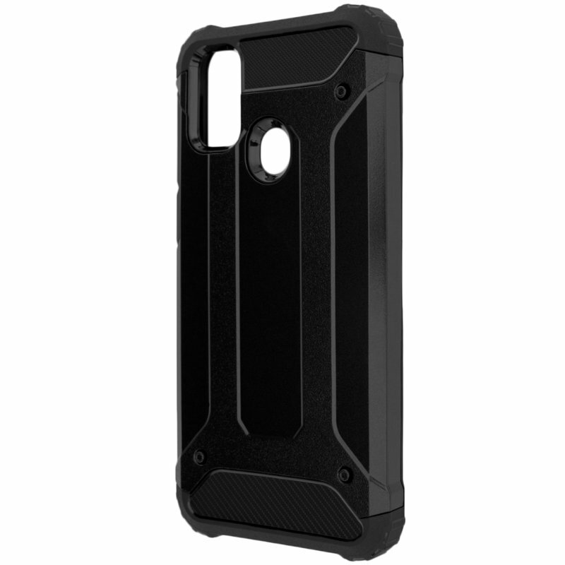 Husa Samsung Galaxy M21 Techsuit Hybrid Armor, negru