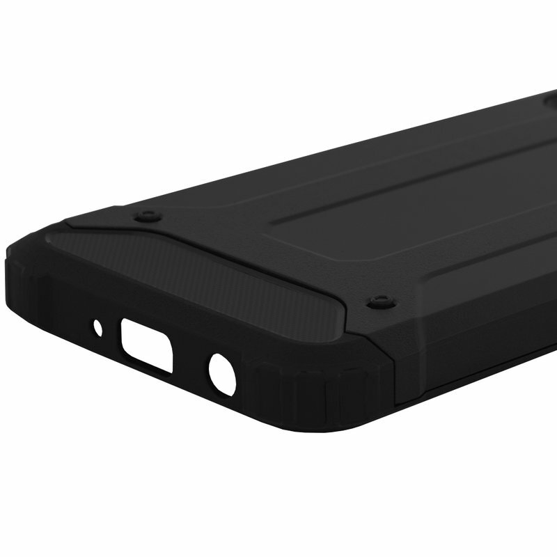 Husa Samsung Galaxy M21 Techsuit Hybrid Armor, negru