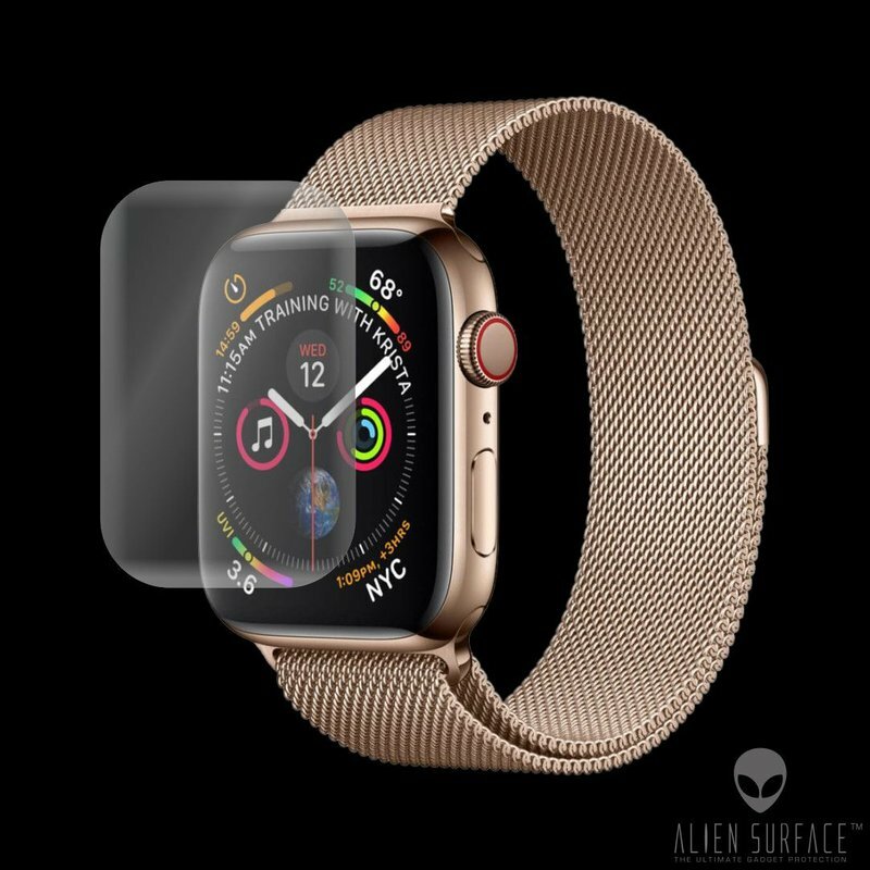 [Pachet 3x] Folie Regenerabila Apple Watch 5, 44mm Alien Surface - Clear
