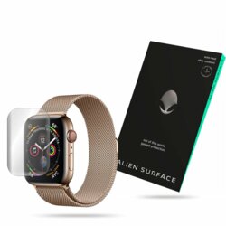 [Pachet 3x] Folie Regenerabila Apple Watch 5, 40mm Alien Surface - Clear