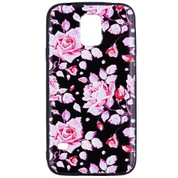 Husa Samsung Galaxy S5 G900 TPU - Pink Roses