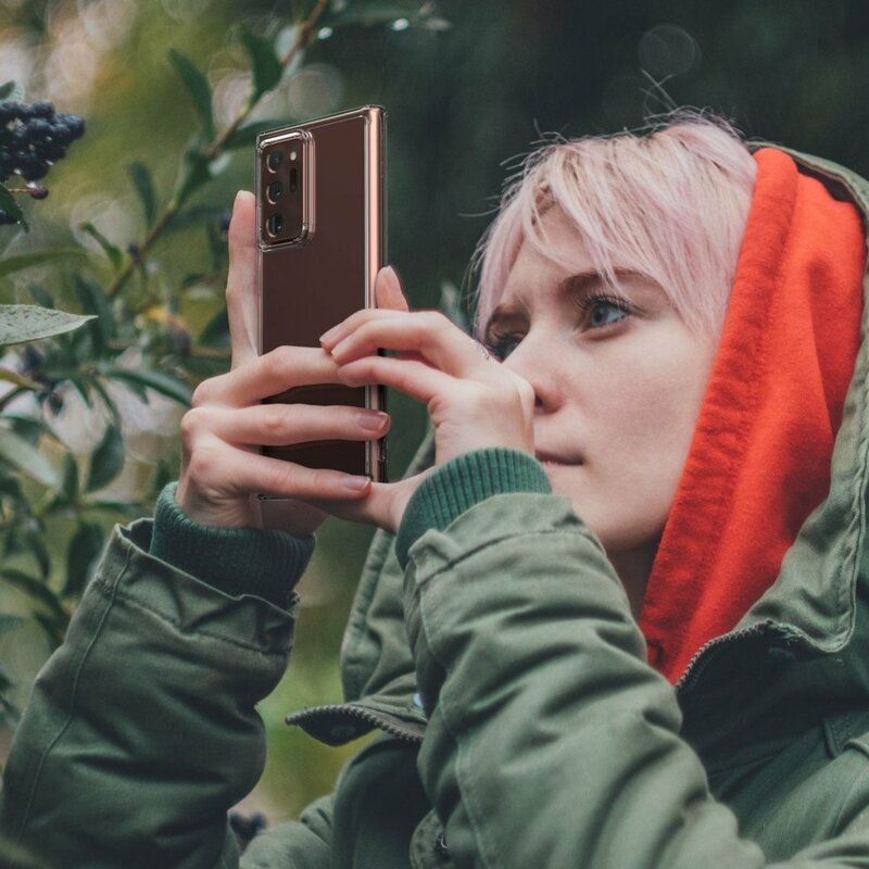 Husa Samsung Galaxy Note 20 Ultra 5G Ringke Fusion, transparenta