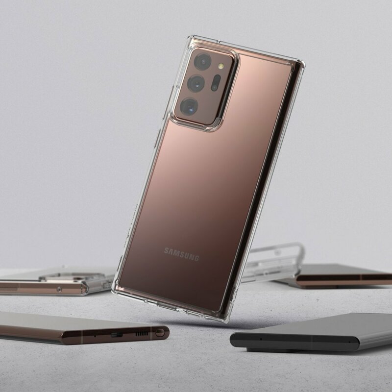 Husa Samsung Galaxy Note 20 Ultra 5G Ringke Fusion, transparenta
