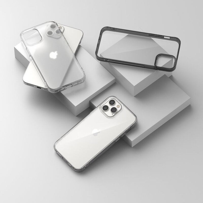 Husa iPhone 12 Pro Ringke Fusion, transparenta