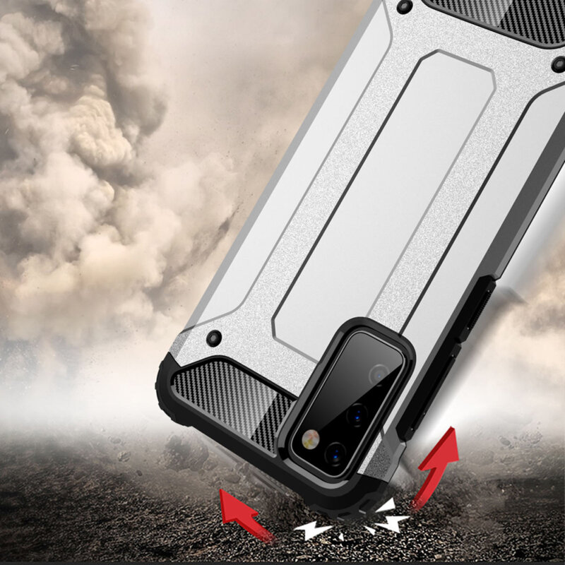 Husa Samsung Galaxy S20 FE 5G Techsuit Hybrid Armor, negru