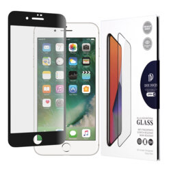 Folie Sticla iPhone 8 Plus Dux Ducis Tempered Glass - Negru