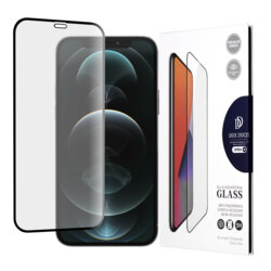 Folie Sticla iPhone 12 Pro Dux Ducis Tempered Glass - Negru