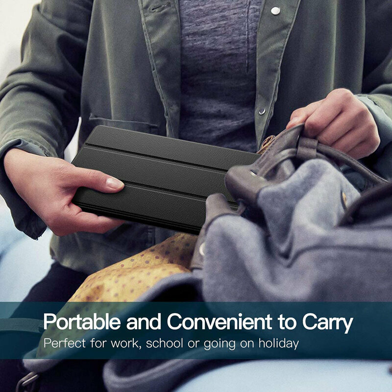 Husa Lenovo Tab M8 TB-8705X Techsuit FoldPro - Negru