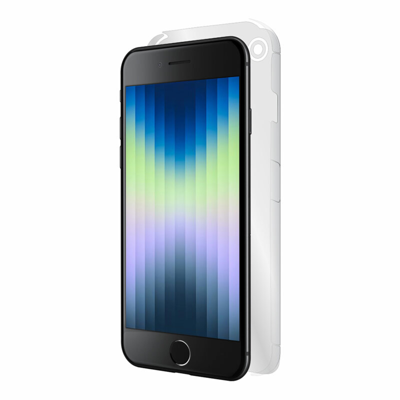 Folie 360° iPhone SE 3, SE 2022 Alien Surface ecran, spate, laterale, camera, clear
