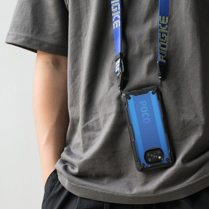 Husa Xiaomi Poco X3 NFC Ringke Fusion X - Black