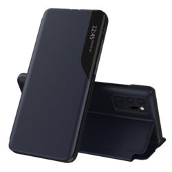 Husa Samsung Galaxy Note 20 Ultra 5G Eco Leather View Flip Tip Carte - Albastru