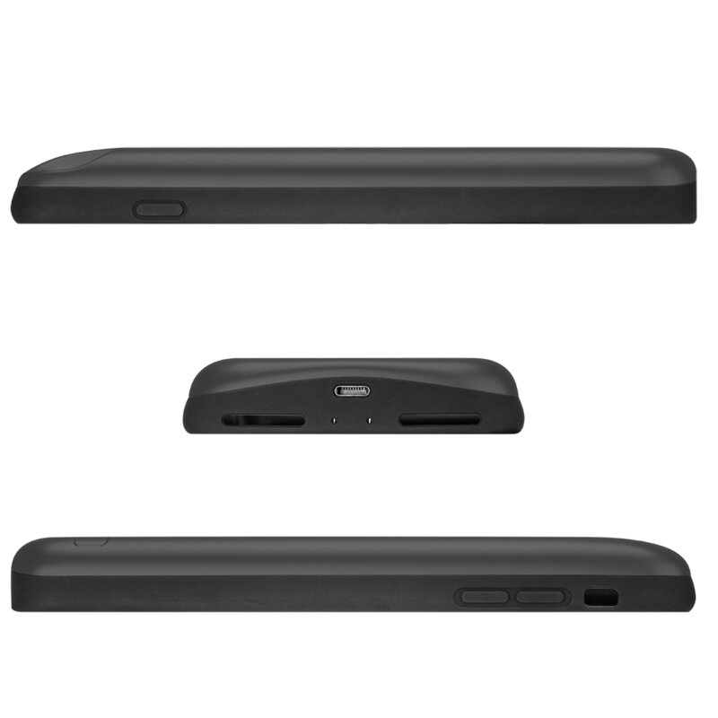 Husa cu baterie iPhone 8 Plus Techsuit Power Pro, 6000mAh, negru