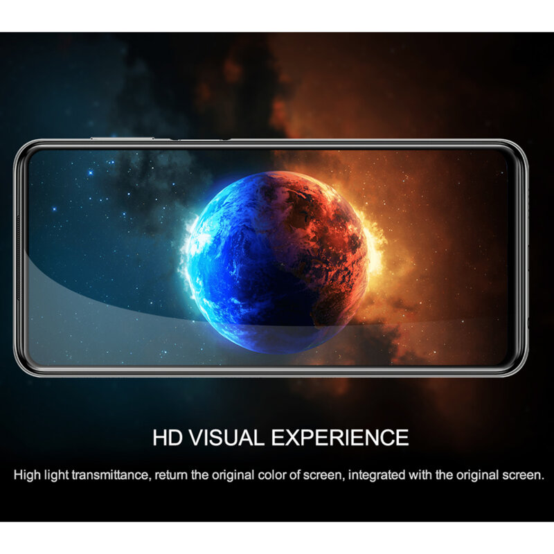 Folie sticla Xiaomi Redmi Note 9 Pro Max Nillkin Amazing CP+PRO, Negru