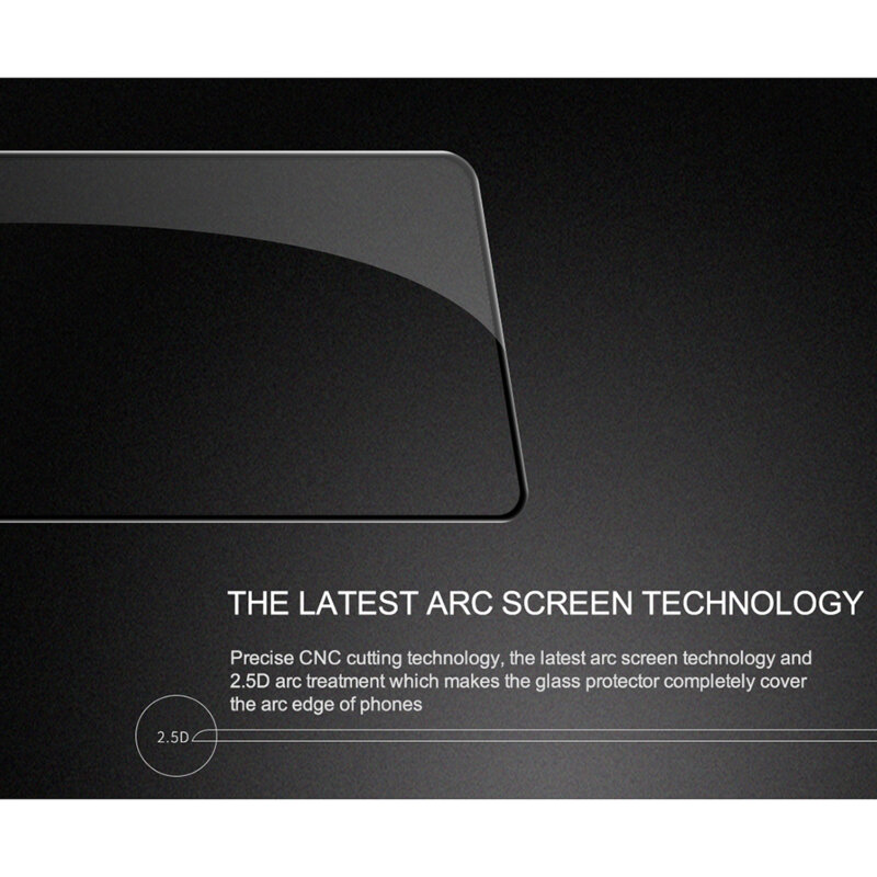 Folie sticla Xiaomi Redmi Note 9 Pro Max Nillkin Amazing CP+PRO, Negru