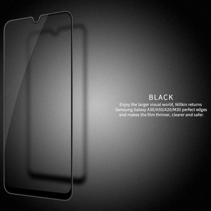 Folie sticla Samsung Galaxy M30s Nillkin Amazing CP+PRO, Negru