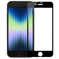Folie sticla iPhone SE 3, SE 2022 Nillkin Amazing CP+PRO, negru