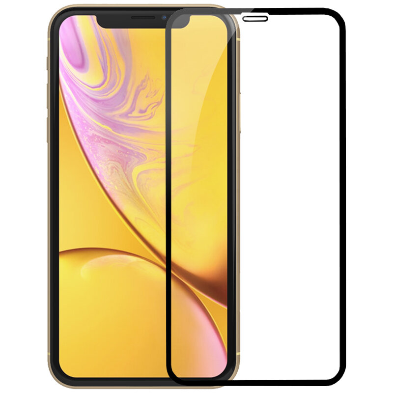 Folie sticla iPhone XR Nillkin Amazing CP+PRO, Negru