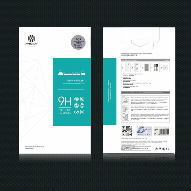 Folie Sticla iPhone 12 Pro Nillkin Amazing H - Clear