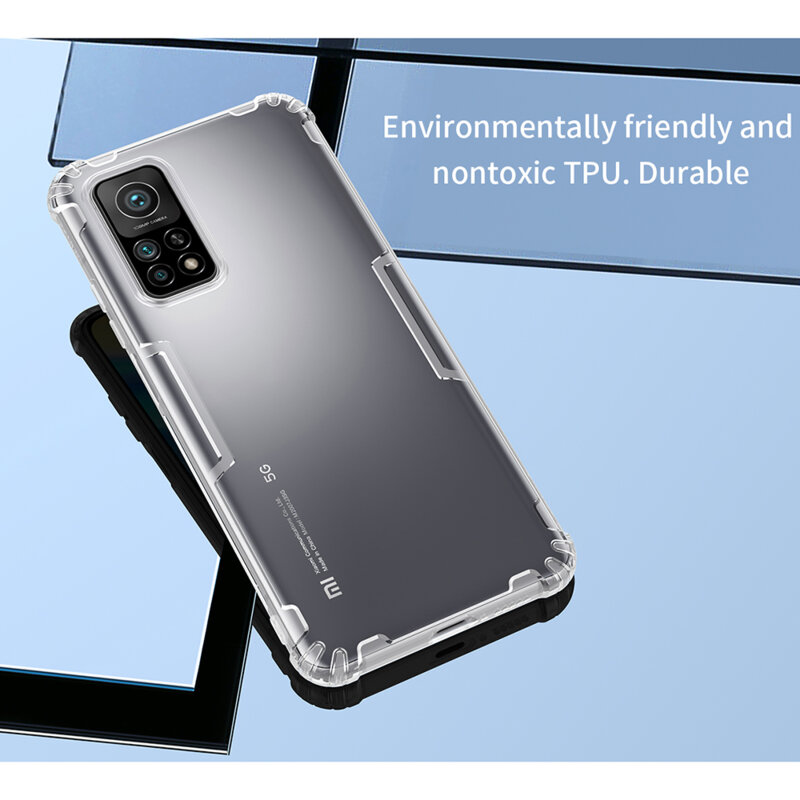 Husa Xiaomi Mi 10T Pro 5G Nillkin Nature, transparenta