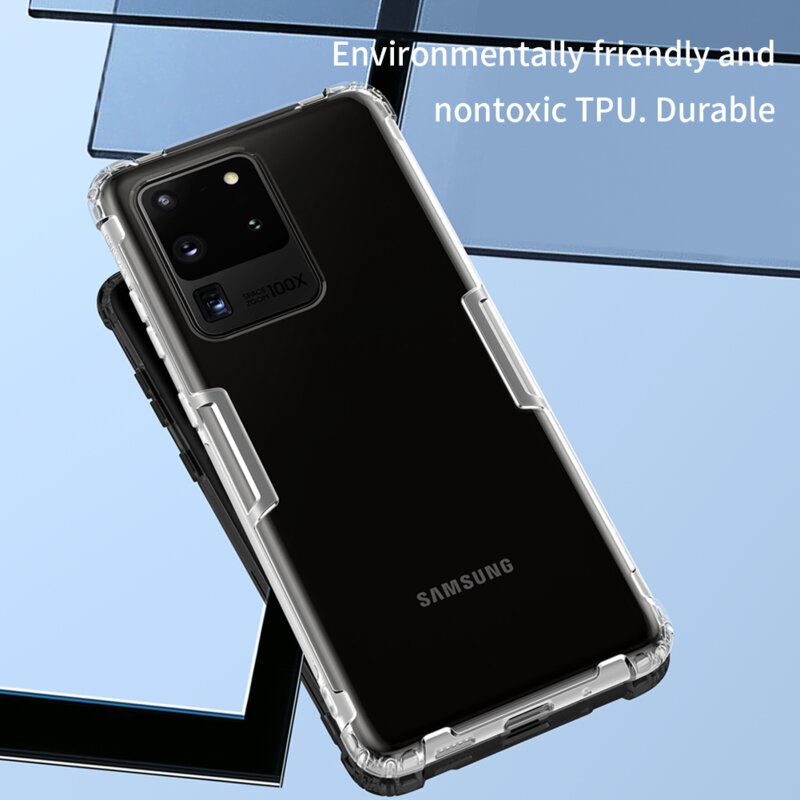 Husa Samsung Galaxy S20 Ultra 5G Nillkin Nature, transparenta