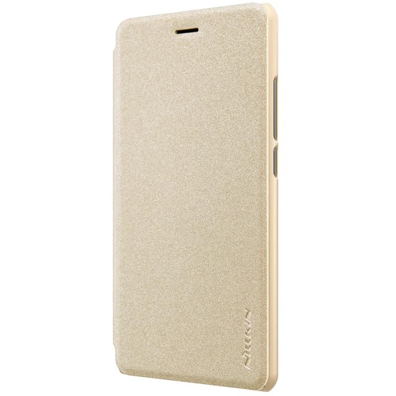 Husa Meizu Pro 7 Plus NILLKIN Sparkle Flip Auriu
