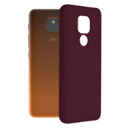 Husa Motorola Moto E7 Plus Techsuit Soft Edge Silicone, violet