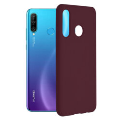 Husa Huawei P30 Lite New Edition Techsuit Soft Edge Silicone, violet
