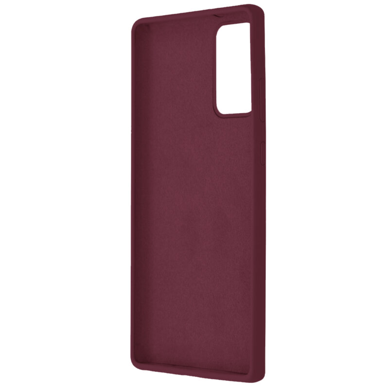 Husa Samsung Galaxy Note 20 5G Techsuit Soft Edge Silicone, violet