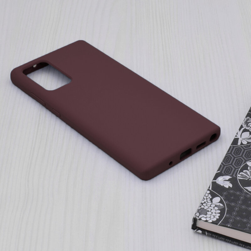 Husa Samsung Galaxy Note 20 5G Techsuit Soft Edge Silicone, violet