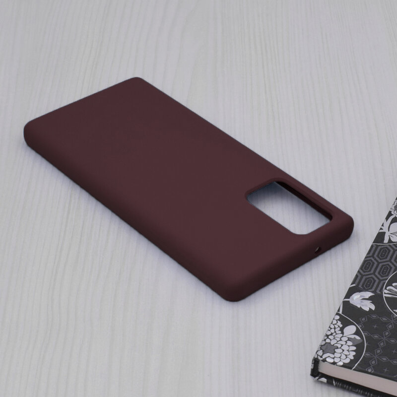 Husa Samsung Galaxy Note 20 5G Techsuit Soft Edge Silicone, violet