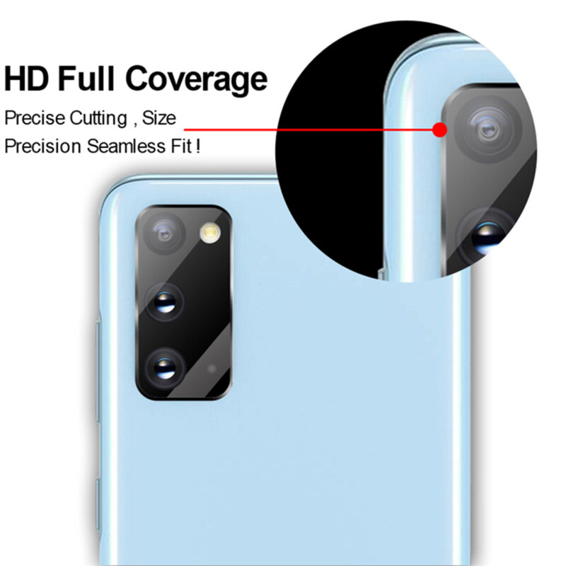 Folie camera Samsung Galaxy S20 5G Mocolo Back Lens 9H, negru