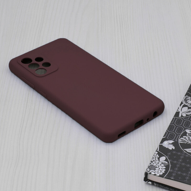 Husa Samsung Galaxy A52s 5G Techsuit Soft Edge Silicone, violet