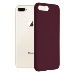 Husa iPhone 8 Plus Techsuit Soft Edge Silicone, violet