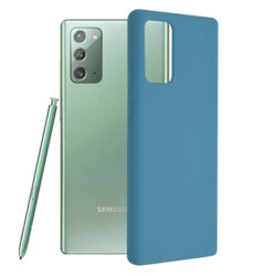 Husa Samsung Galaxy Note 20 5G Techsuit Soft Edge Silicone, albastru