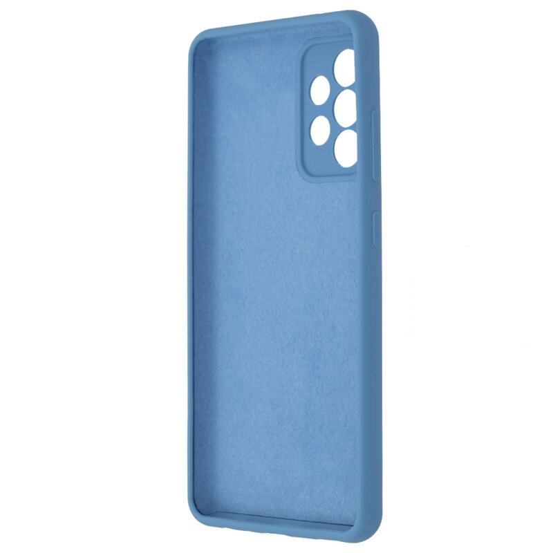 Husa Samsung Galaxy A52 5G Techsuit Soft Edge Silicone, albastru